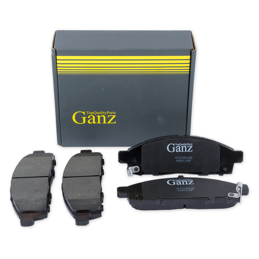 Колодки GANZ передние MITSUBISHI L200 KB4, 2.5 06- Арт.:GIJ09106