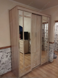 Шкаф Уют-3 дуб сонома