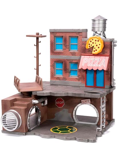 Набор фигурок Nano Черепашки-ниндзя Nanoscene 4шт 34679