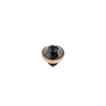 Шарм Qudo Bottone crystal silver 680105 BW/RG