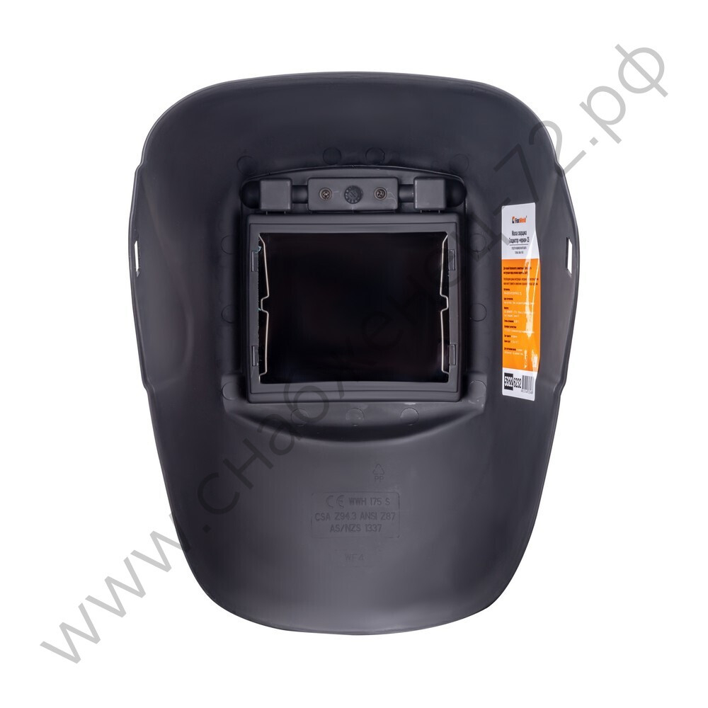 Маска сварщика ГЛАДИАТОР черная С5  (пр-во FoxWeld) с откидным стеклом