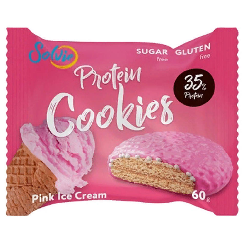 Solvie 35% Протеиновое печенье в двойной глазури (60 гр.)