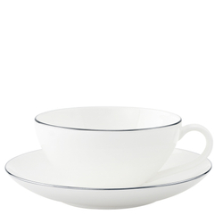 Villeroy & Boch Чашка с блюдцем Anmut Platinum 200 мл для чая 1046361270+1046361280