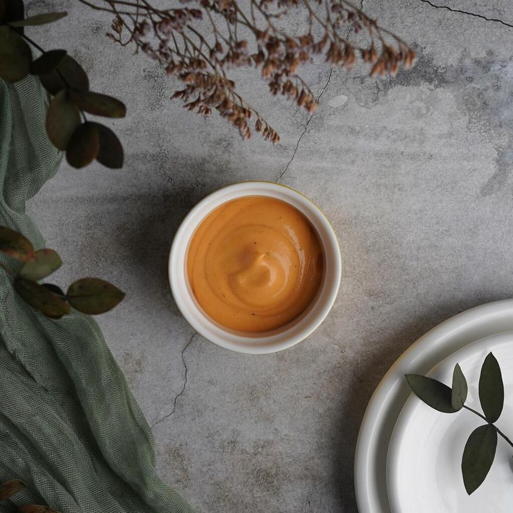 Соусник 80 мл 6,5 см Рамекин круглый желтый фарфор P.L. Proff Cuisine [10]