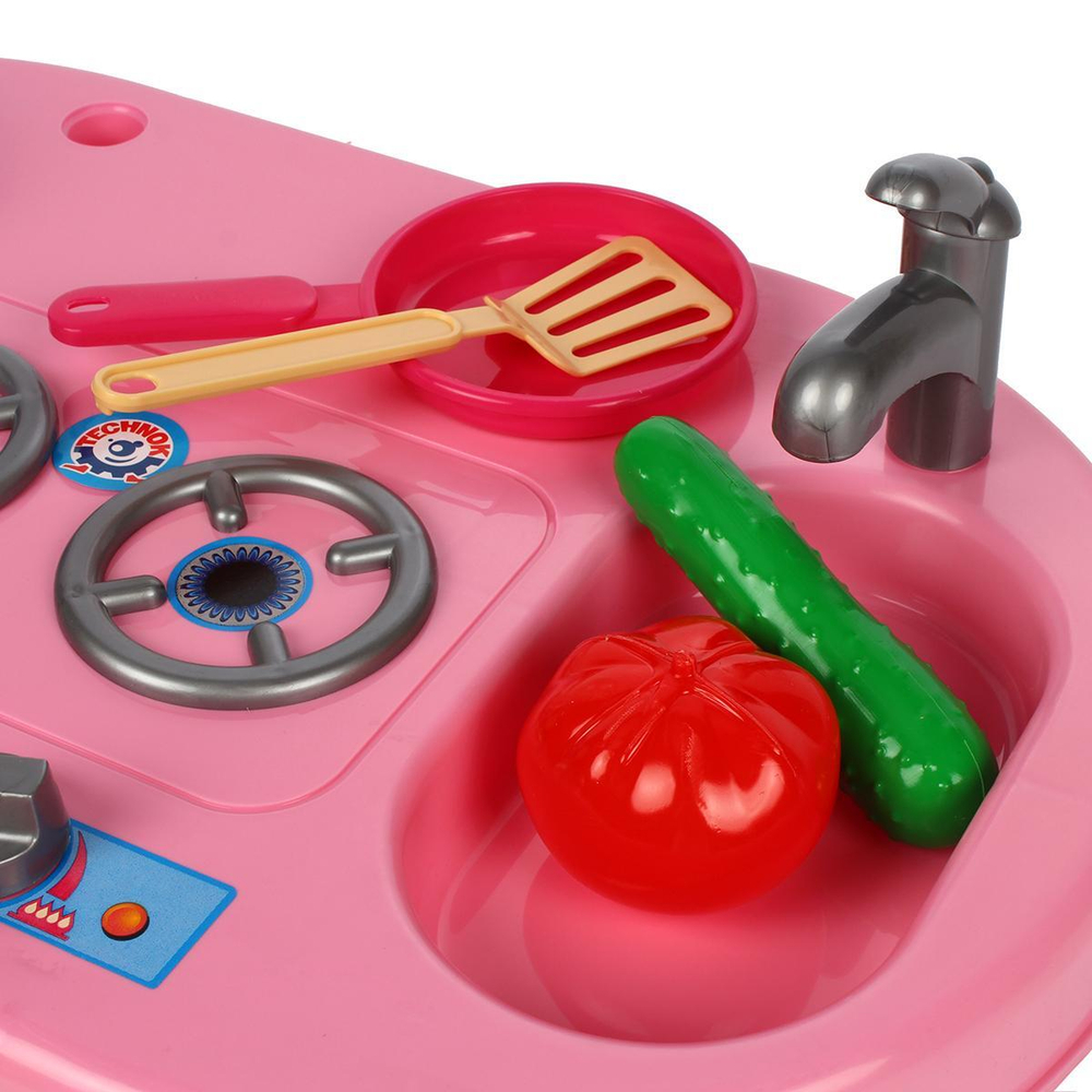 Кухня №5 с набором посуды (Технок)