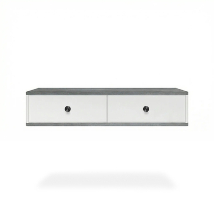 Подвесной туалетный столик консоль Royal 5310 эко (Металл Бруклин-р.черная)