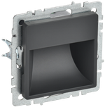 BRITE Подсветка светодиодная встраиваемая ПЛ20-БрГ графит IEK