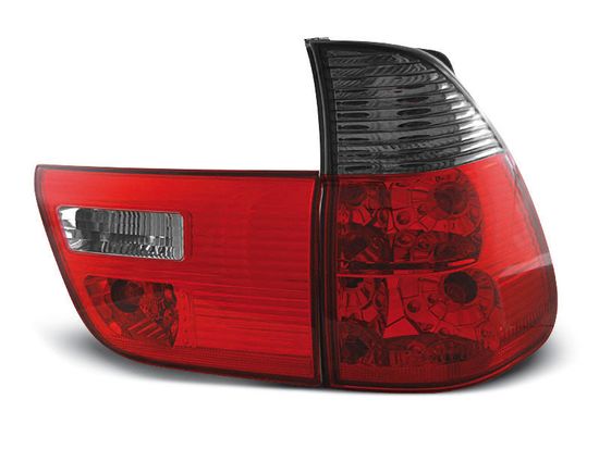 Задние фонари RED SMOKE для BMW X5 E53
