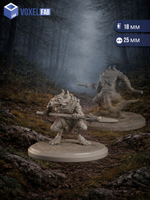 Кобольды, Разведчики Пещер миниатюры для настольных игр РНИ, ДнД