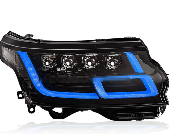 Передние фары Land Rover Range Rover 2014-2017 V1 type [Комплект Л+П; ходовые огни; FULL LED]