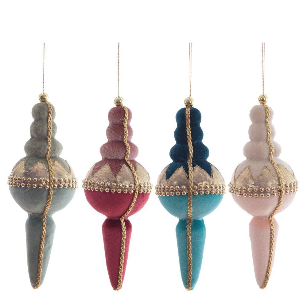 GAEM Украшение новогоднее "Сосулька", L8 W8 H22 см, 4в.