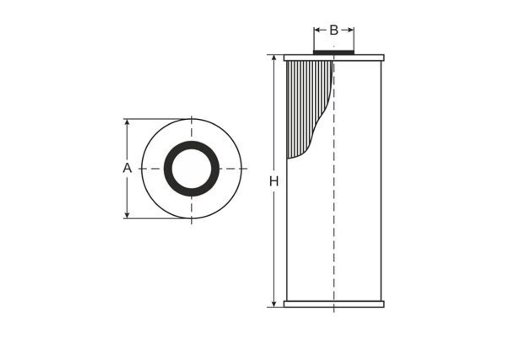SCT Фильтр масляный SH 414P / MERCEDES-BENZ W202/W210/W140