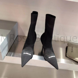 Текстильные ботильоны Balenciaga (Баленсиага) Knife 2.0 80mm Bootie