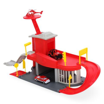 Набор "Парковка" Пожарная часть", 32 дет., в/к 48,6*10,2*35 см