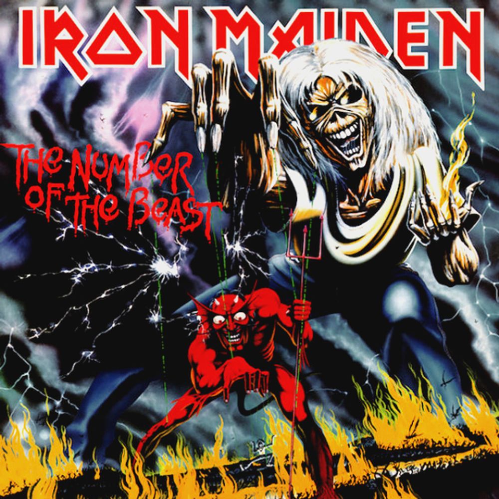 Iron Maiden. The Number Of The Beast (LP) Новая запечатанная виниловая пластинка