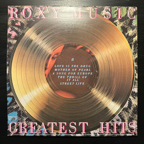 Roxy Music - Greatest Hits (Канада 1977г.)