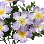 Искусственные цветы «Волшебство лета» 30см Лютики 10 цветков сиреневые