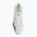 Кроссовки волейбольные Mizuno Wave Lightning Elite white/lighting yellow/dazzling blue