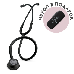 Стетоскоп Littmann Classic III, черный, черная акустическая головка (5803)