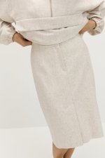 Юбка карандаш до колена