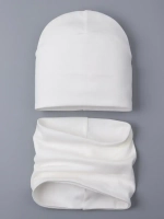 Шапка детская осенняя и снуд