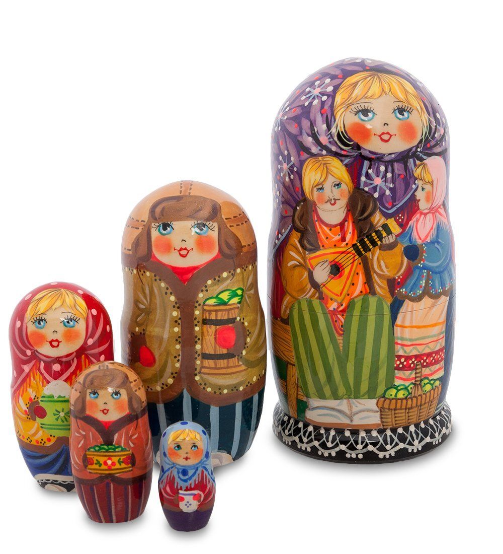 Народные промыслы МР-15/ 4-H Матрешка 5м «Семейка»