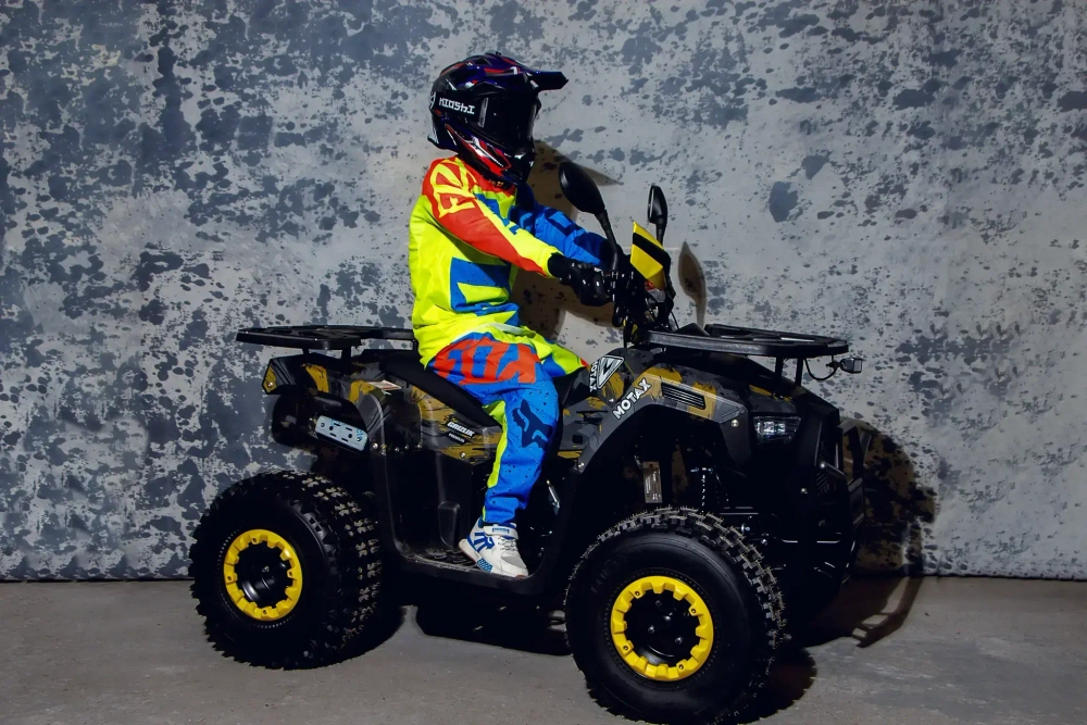 Квадроцикл MOTAX Grizlik Premium 125cc. БУ - тест-драйв