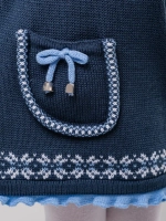 Сарафан вязаный для девочки