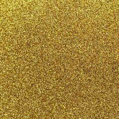 Фоамиран глиттерный, р. 20х30 см, 2 мм, золото