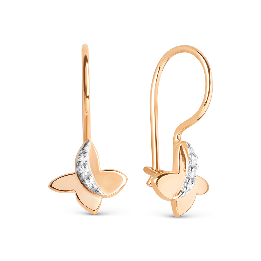 Серьги из золота 585 пробы