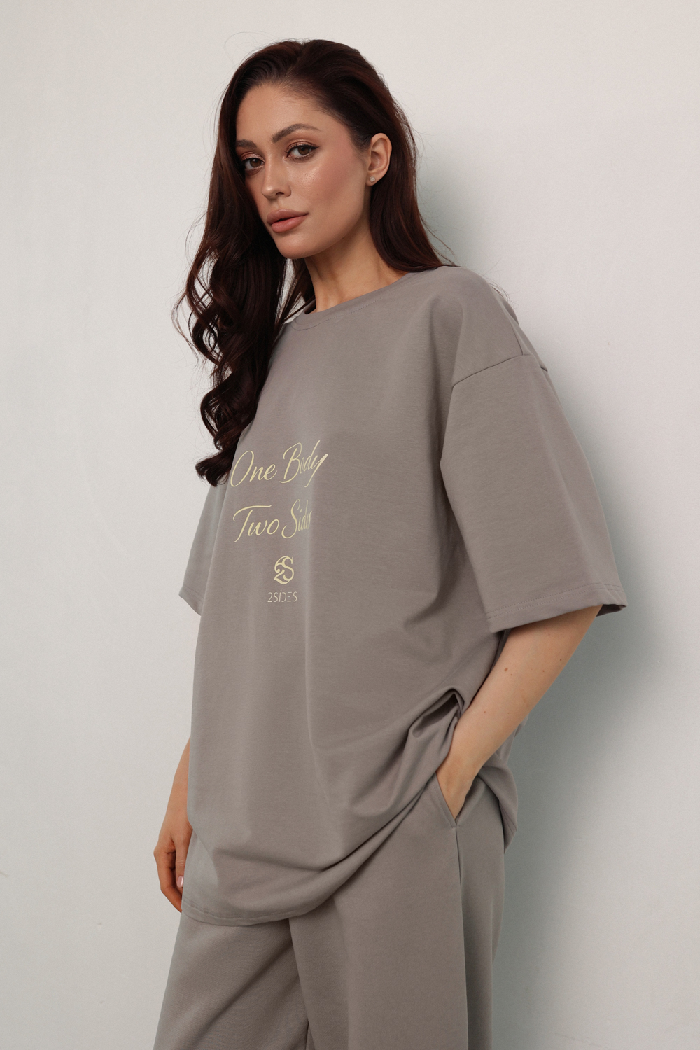 Футболка серая 2SIDES