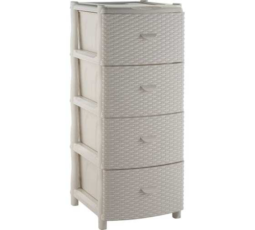 Комод Элластик фасад Люкс белый