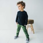 Лонгслив с карманом "Уголь"