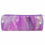 Пенал-тубус BRAUBERG, с эффектом SOFT TOUCH, полиэстер, "Stars2, 22х8 см, 270059