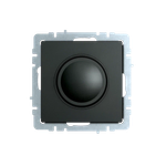 BRITE Светорегулятор поворотно-нажимной 600Вт СС10-1-0-БрЧ черный IEK