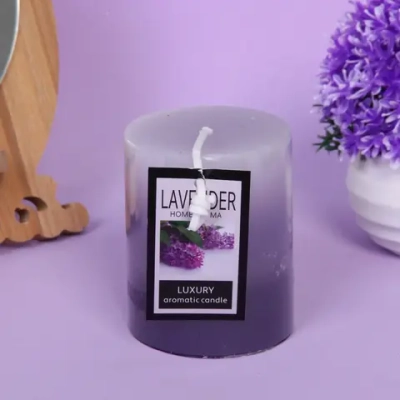 Свеча «Lavender» 6*7,5 см