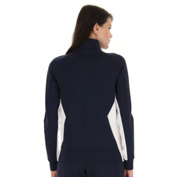 Женская теннисная куртка Lotto Squadra W II Jacket - Blue