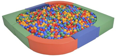 Сухой бассейн-трансформер Лепесток 8 элементов (216х216х30х15)