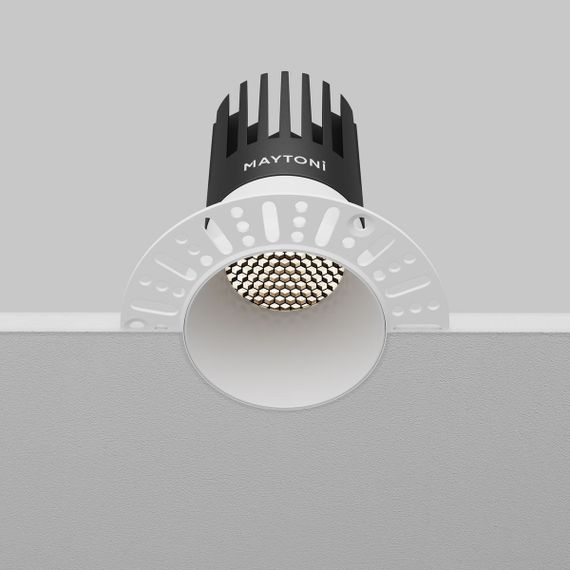 Встраиваемый светильник Maytoni Technical Dip DL122-15W-4K-TRS-W