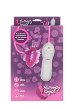 Розовая вибробукашка для клитора с вакуумным всасыванием (Цвет: розовый)