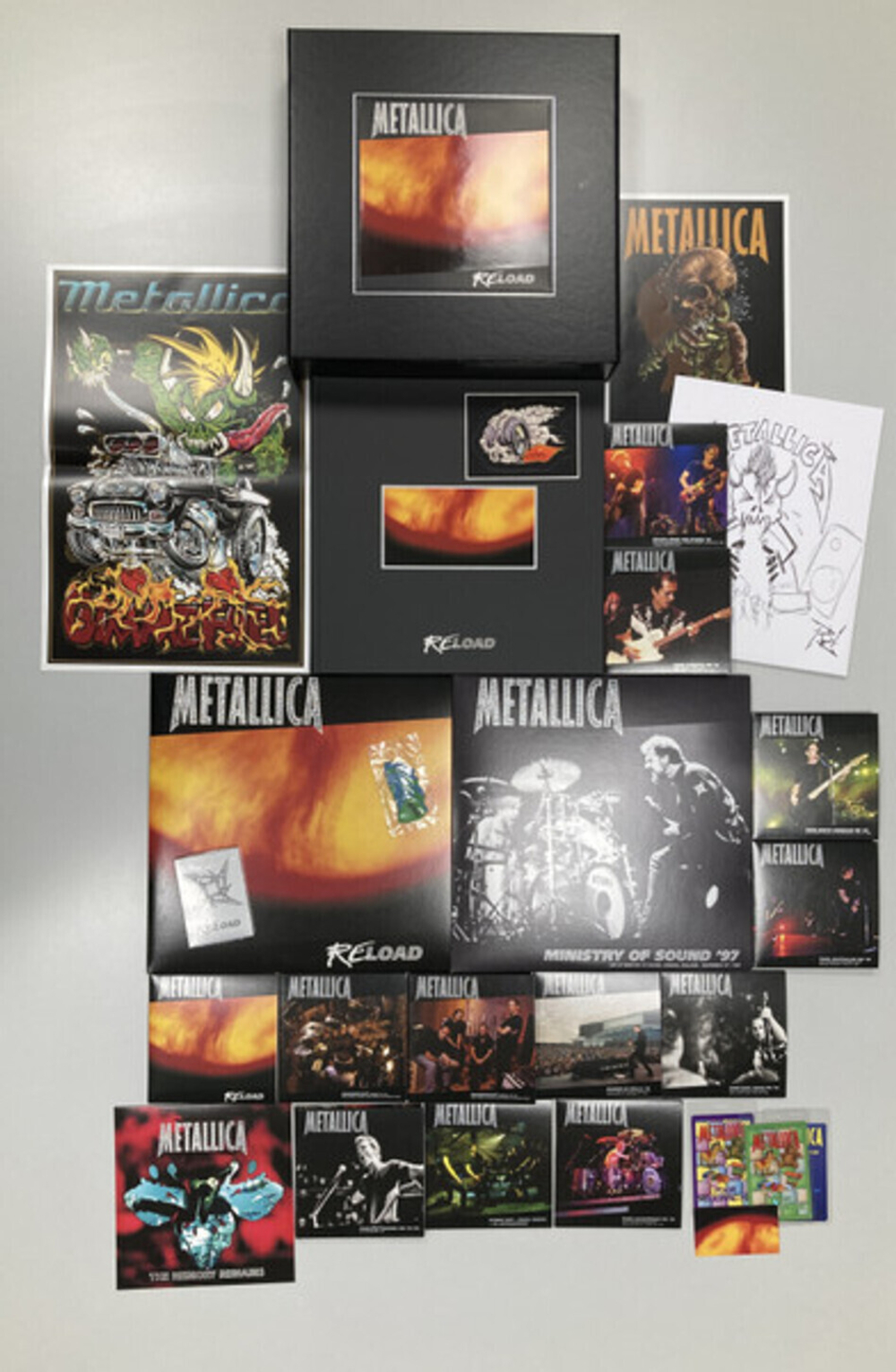 Metallica / Reload (Deluxe Edition)(5LP+15CD+4DVD+7" Vinyl Single)
