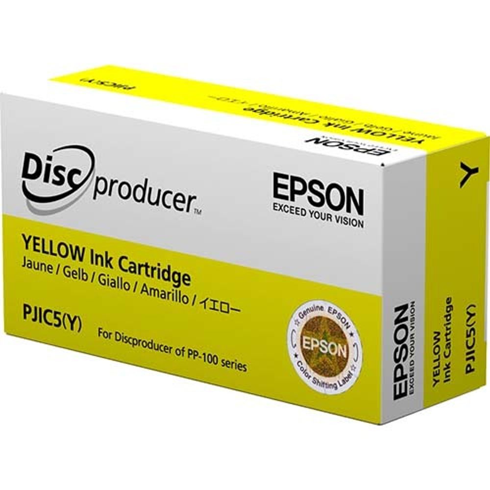 Картридж EPSON PJIC7 желтый для Discproducer PP-100 (c13s020451)