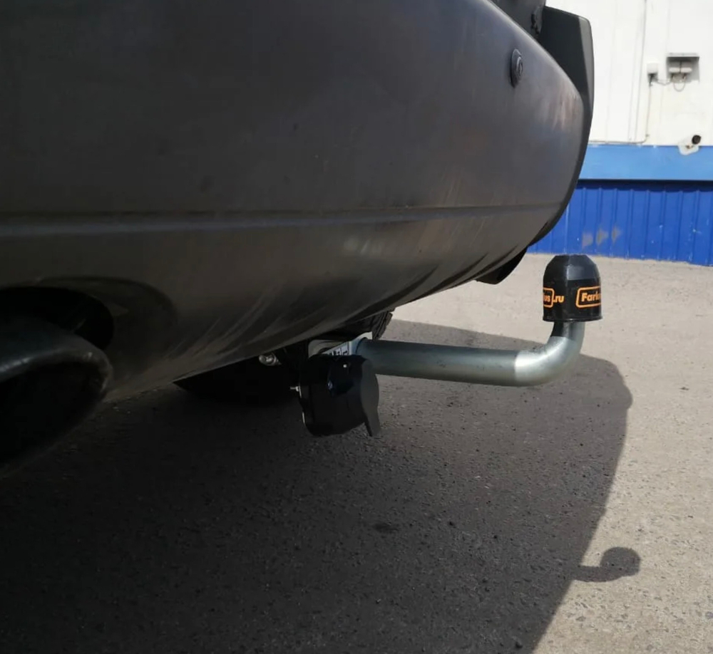 Фаркоп Motodor для KIA Sportage, Hyundai Tucson, 2004-2010 (оцинкованный шар)(паспорт и сертификат в комплекте)(без электрики) 90901-A