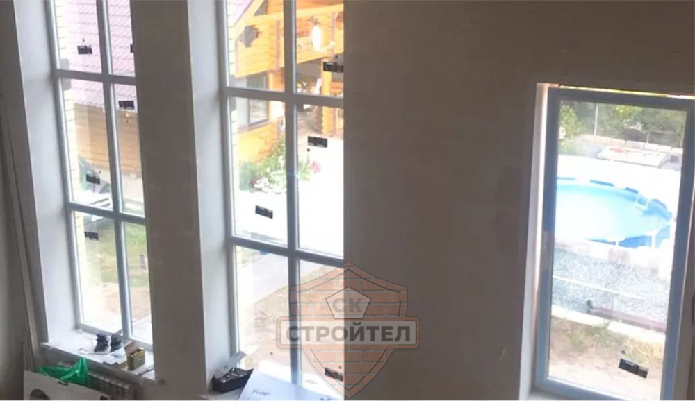 Строительство дома из кирпича 210 м2
