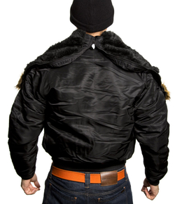 Куртка Мужская Alpha N-2B Flight Jacket (черная - black)