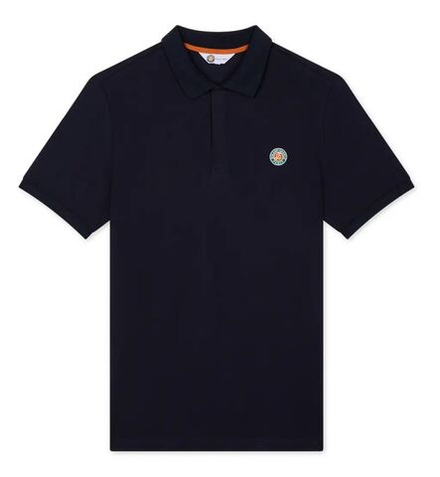 Теннисное поло Roland Garros Basic Islande - navy