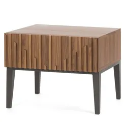 Прикроватная тумба Moderna 60х45 см, шпон ореха