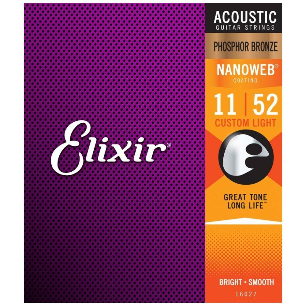 ELIXIR 16027 - Струны для акустической гитары