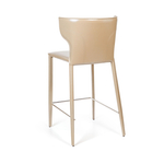 Стул полубарный Austin, кожа бежевый
