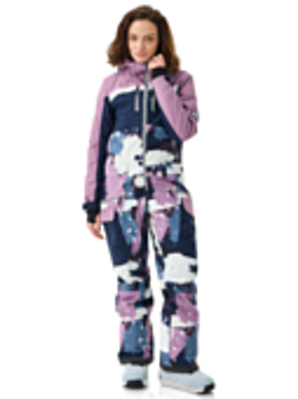 Комбинезон сноубордический Rehall Livia-R Camo Abstract Lavender (US:L)